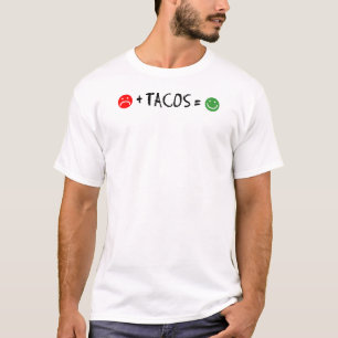 Plus Tacos Equals Happiness T-Shirt