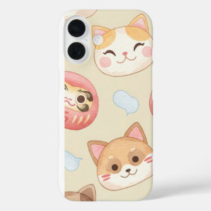  Plush Faces by Natasha Us   iPhone 16 Case
