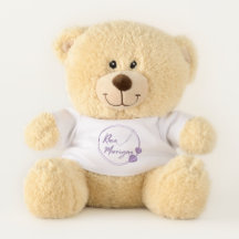 Plush Teddy with Author Logo