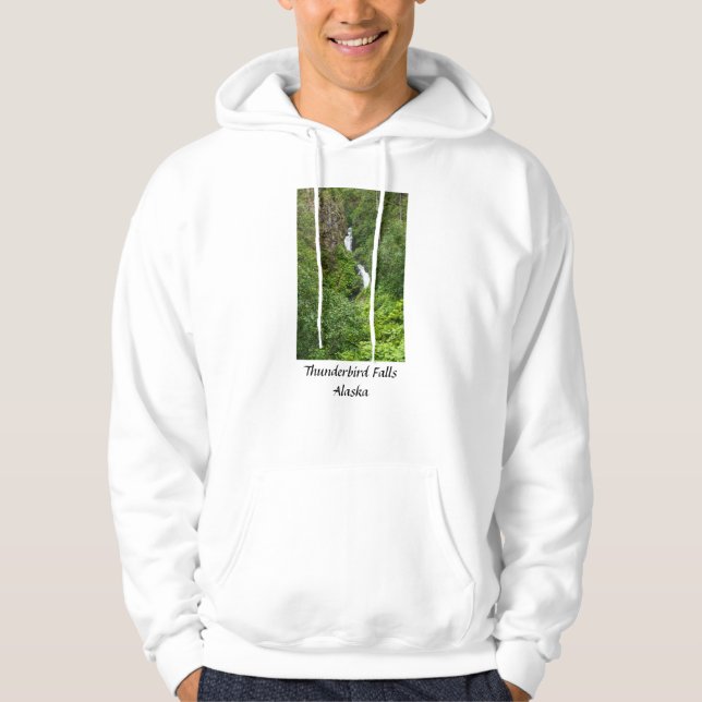 Plush Thunderbird Painterly Hoodie (Front)
