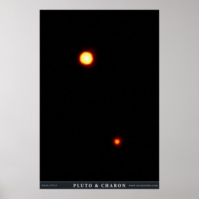 Pluto and Charon Poster (Front)