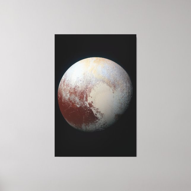 Pluto Canvas Print (Front)