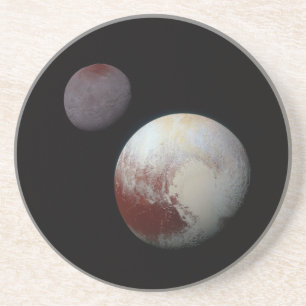 Pluto & Charon 9th or Dwarf Planet Solar System Coaster
