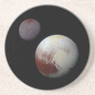 Pluto & Charon 9th or Dwarf Planet Solar System Coaster