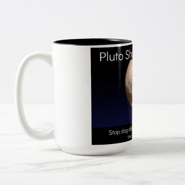 Pluto for planet cup (Left)