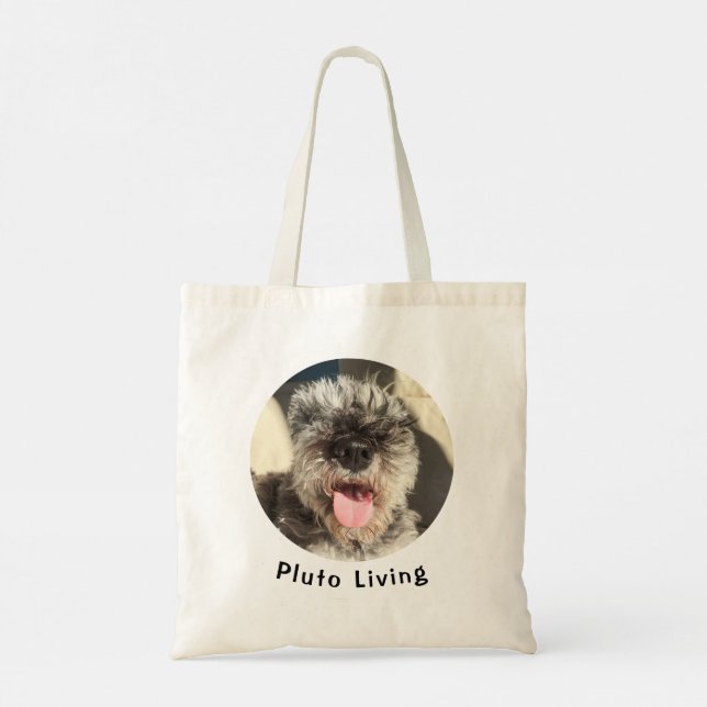 Pluto Living Tote Bag (Back)