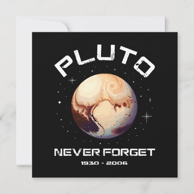 Pluto Never Forget (Front)