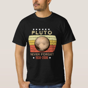 Pluto Never Forget 1930-2006 T-Shirt