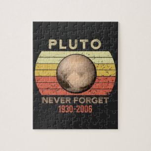 pluto never forget, eris, moon, astronomy, astrono jigsaw puzzle