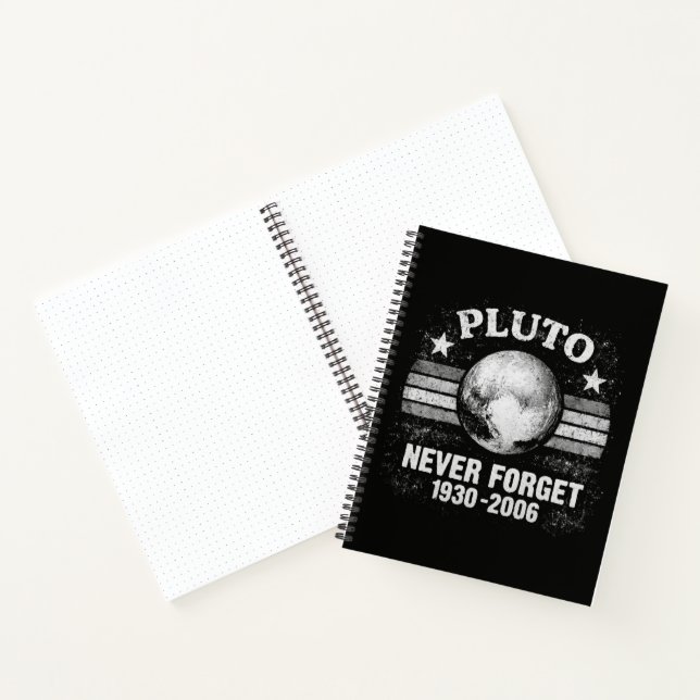 Pluto Never Forget Notebook (Inside)
