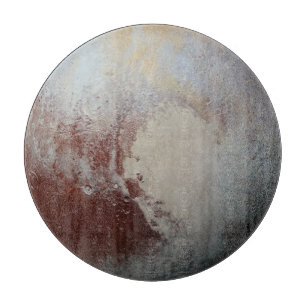 Pluto planet cutting board