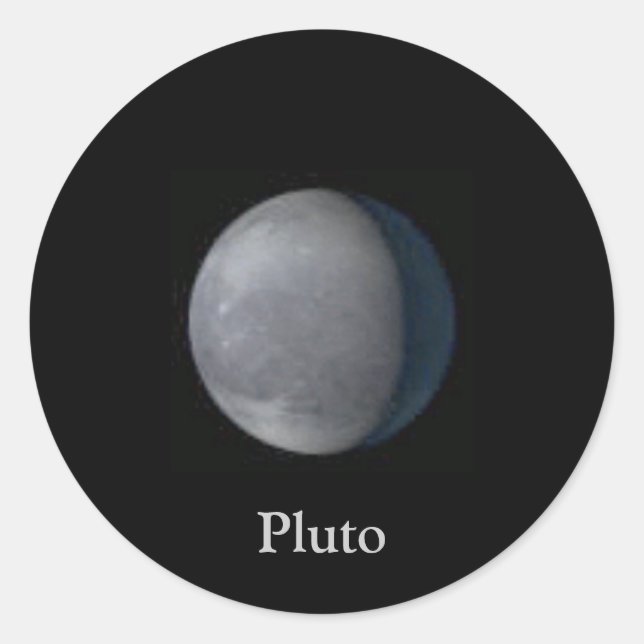 Pluto Sticker (Front)