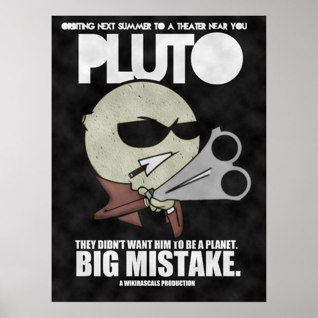 Pluto: The Movie Poster (Front)