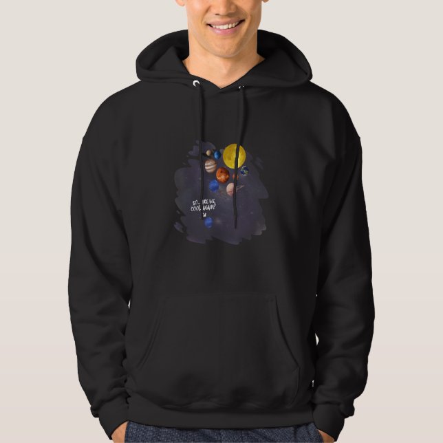 Pluto Universe Planets Hoodie (Front)
