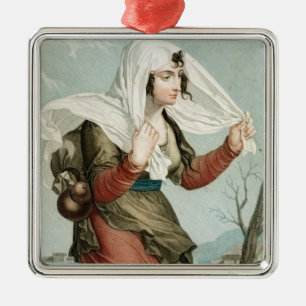 Pluviose  fifth month of the Republican Metal Tree Decoration