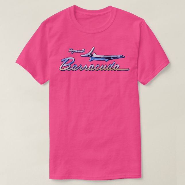 Plymoth Barracuda T-Shirt (Design Front)