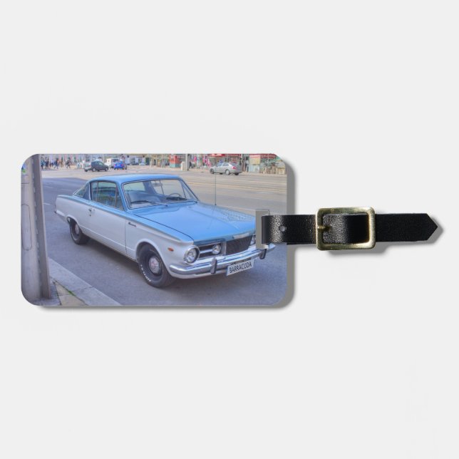 Plymouth Barracuda Luggage Tag (Front Horizontal)