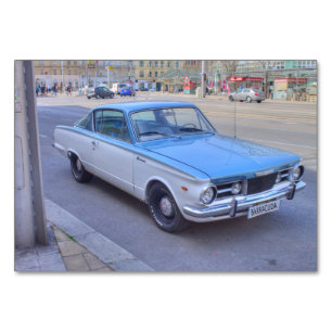 Plymouth Barracuda Table Number