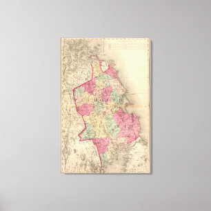 Plymouth County Canvas Print