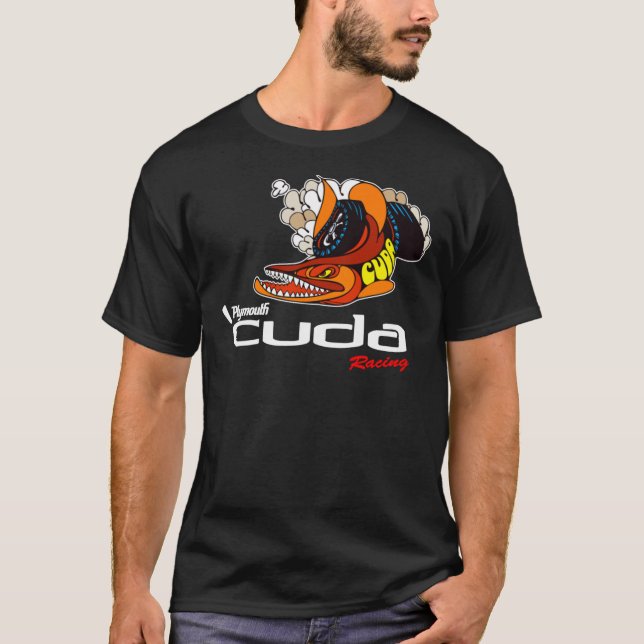 Plymouth Cuda Shirt, , Decal, Hoodie, Mask   T-Shirt (Front)