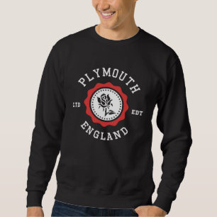 PLYMOUTH England Rose Badge Sweatshirt