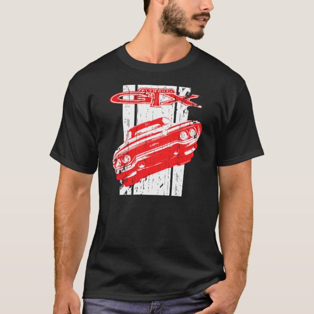 Plymouth GTX Car Tshirt (Front)
