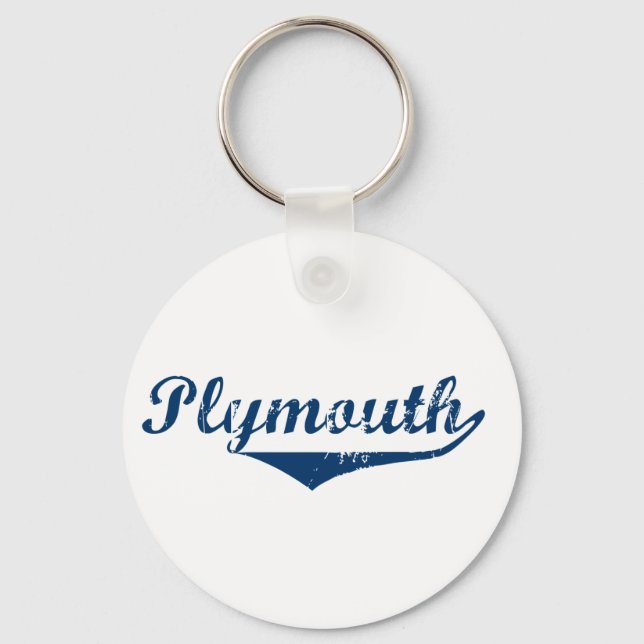 Plymouth Key Ring (Front)