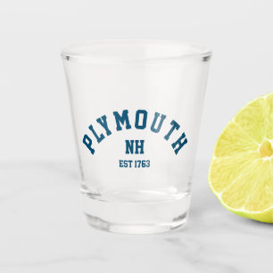 Plymouth, New Hampshire Shot Glass