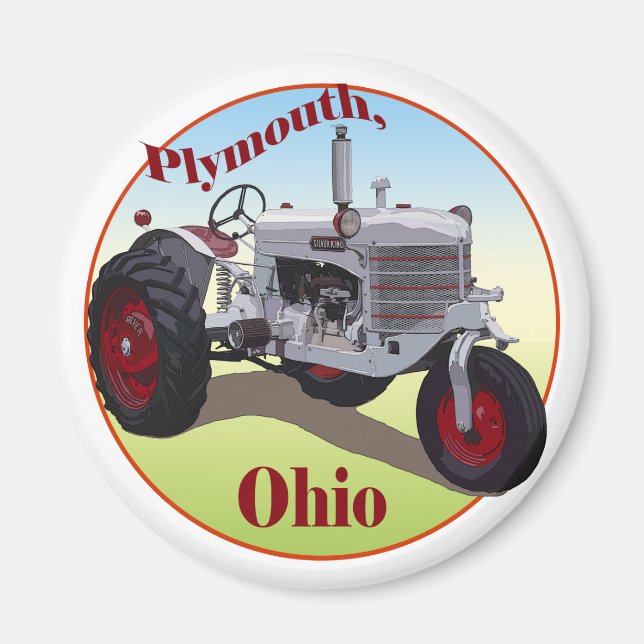 Plymouth, Ohio Magnet (Front)