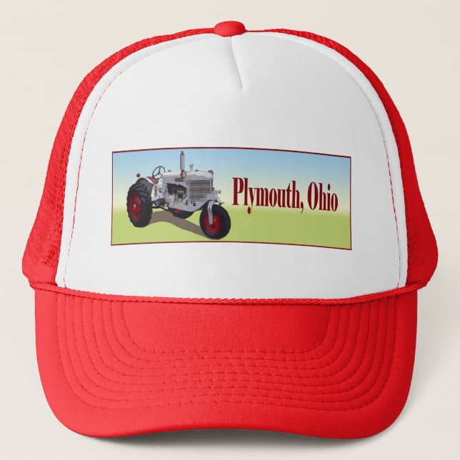 Plymouth, Ohio Trucker Hat (Front)