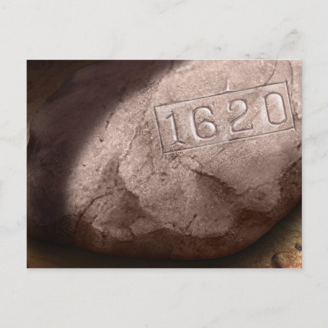 Plymouth Rock Postcard (Front)