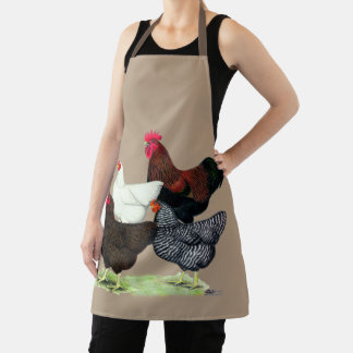 Plymouth Rock Quartet Apron