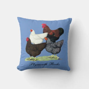 Plymouth Rock Quartet Cushion