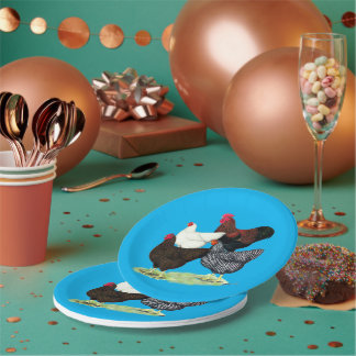 Plymouth Rock Quartet Paper Plate