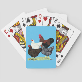 Plymouth Rock Quartet Playing Cards