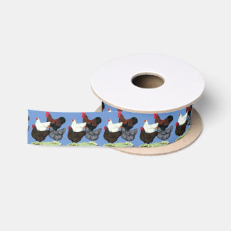 Plymouth Rock Quartet Satin Ribbon