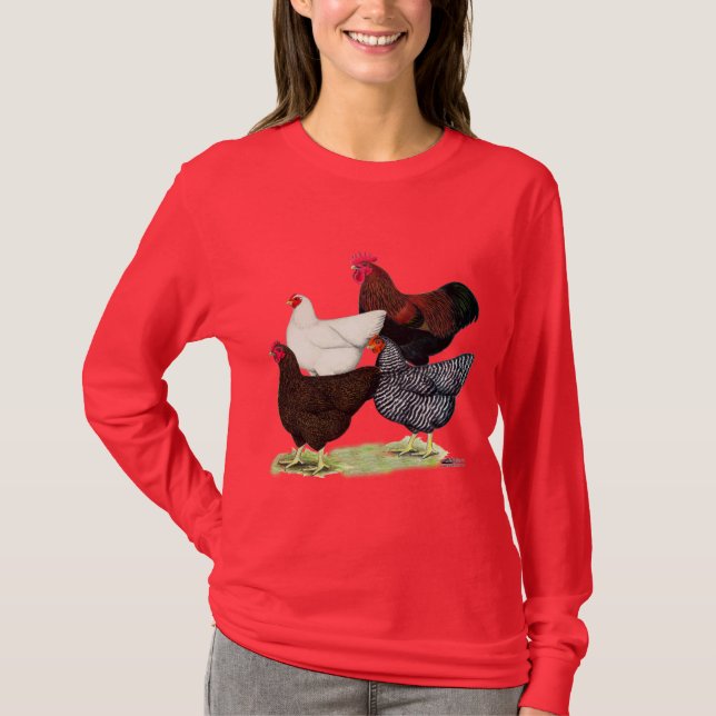 Plymouth Rock Quartet T-Shirt (Front)