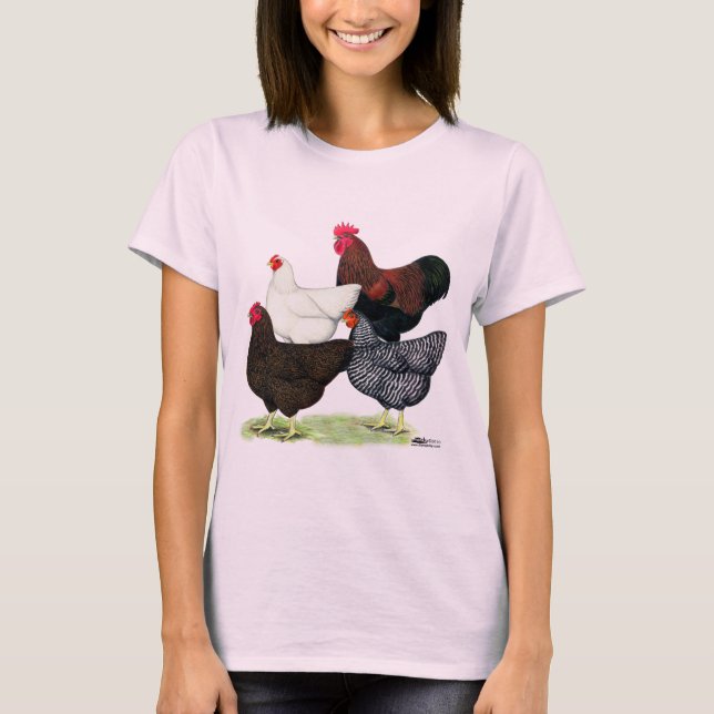 Plymouth Rock Quartet T-Shirt (Front)