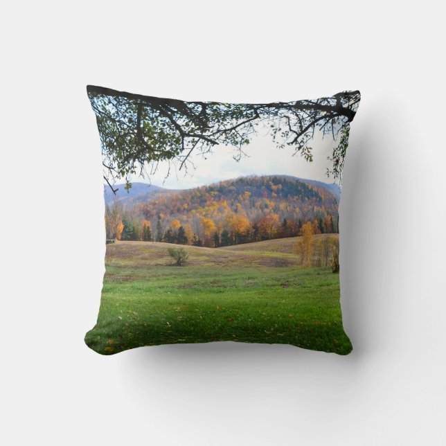 Plymouth Vermont Pillow (Front)