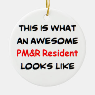 pm&r resident, awesome ceramic tree decoration