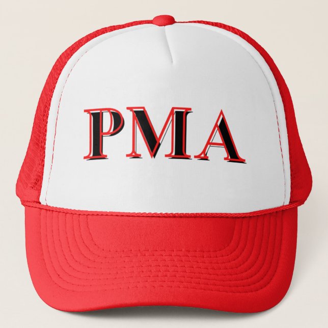PMA - Let Everyone Know What's Up! Trucker Hat (Front)