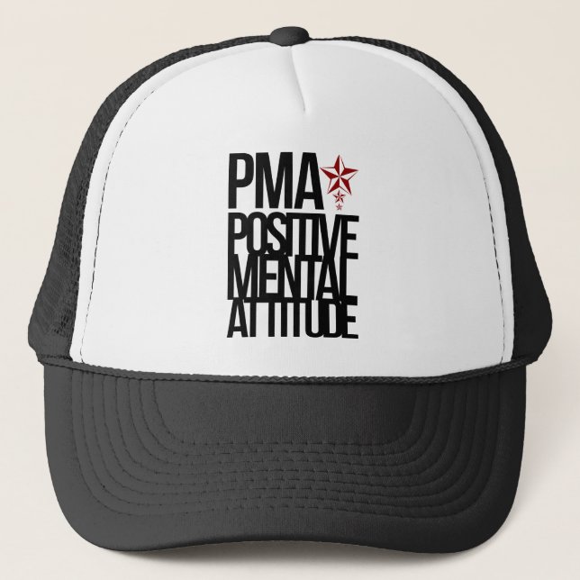 PMA: Positive Mental Attitude Trucker Hat (Front)