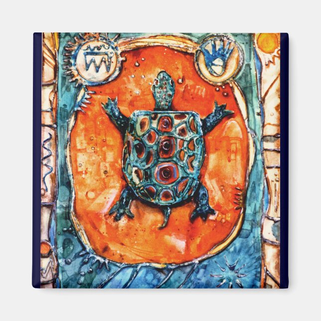 PMACarlson  Brother Turtle Magnet (Front)