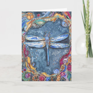 PMACarlson Copper Dragonfly Card