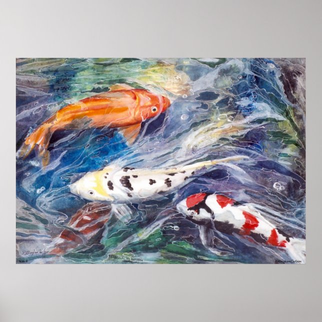 PMACarlson Koi III Poster (Front)