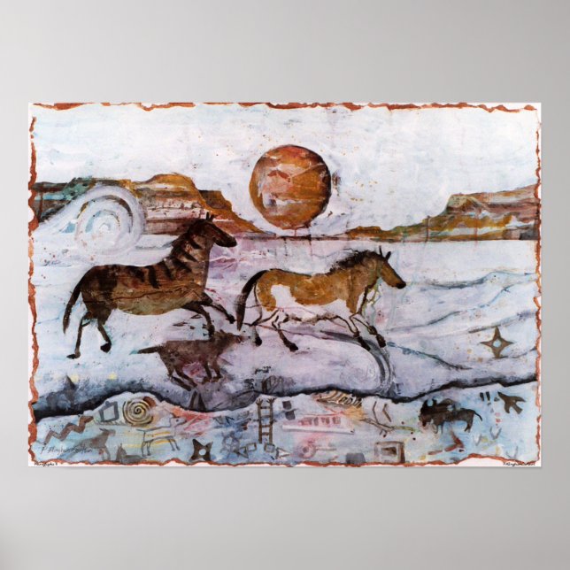 PMACarlson  Petroglyphs II Poster (Front)