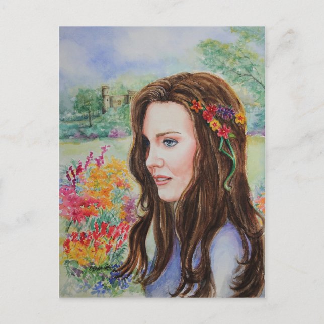 PMACarlson Princess Kate Postcard (Front)