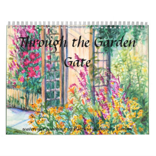 PMACarlson Through the Garden Gate Calender Calendar