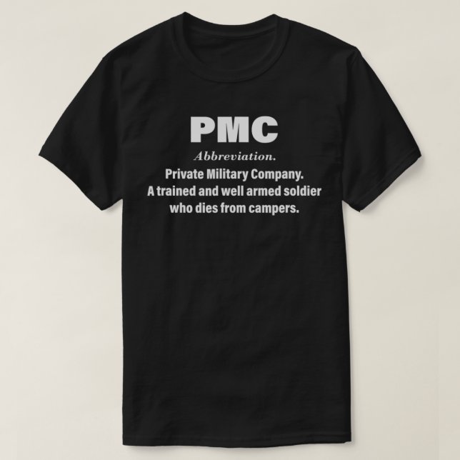 PMC T-Shirt (Design Front)
