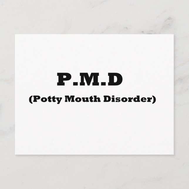PMD POSTCARD (Front)